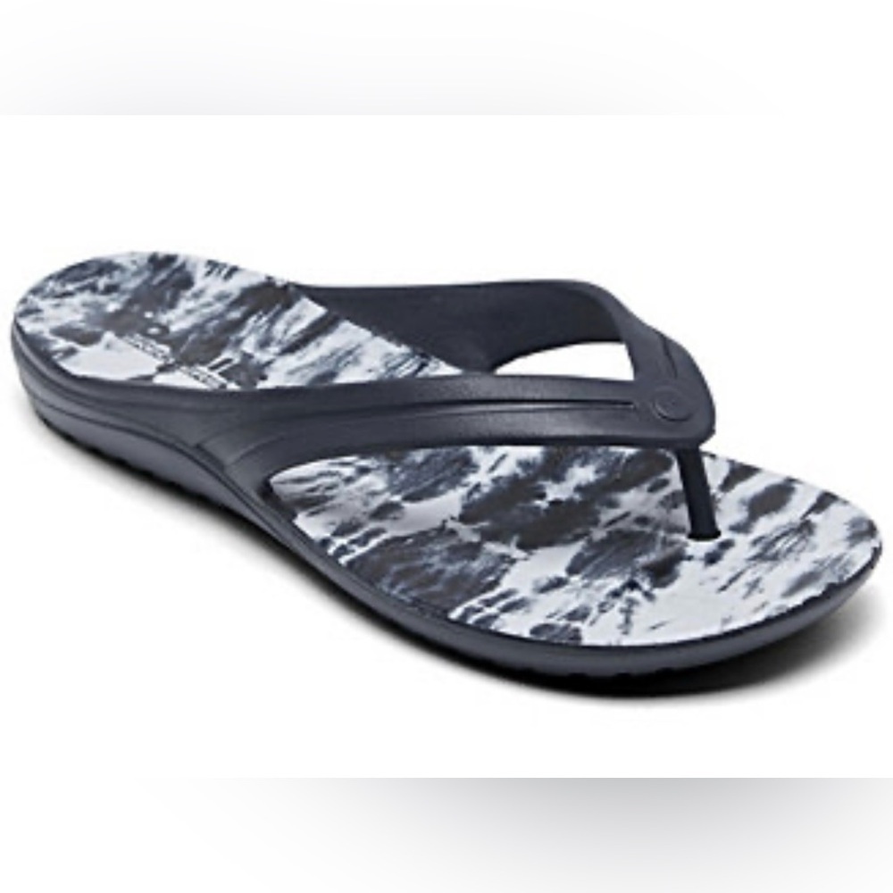 Skechers Women's Bay breeze Sunset Dreams Thong Sandal Navy 8 NWOT